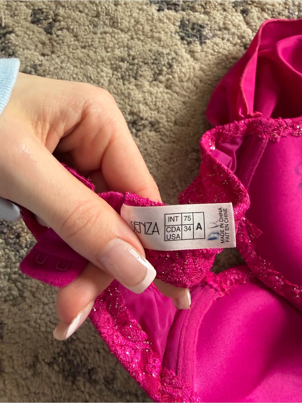 Custom Dark Pink Two Piece Dance Costume - Picture 6 of 6